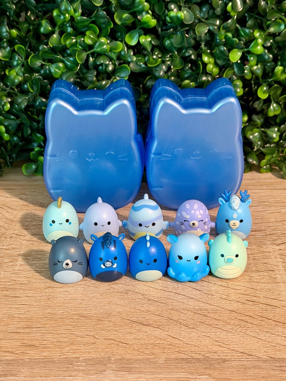 Squish-a-longs by Squishmallows Series 1 & 2 Blue Bundle